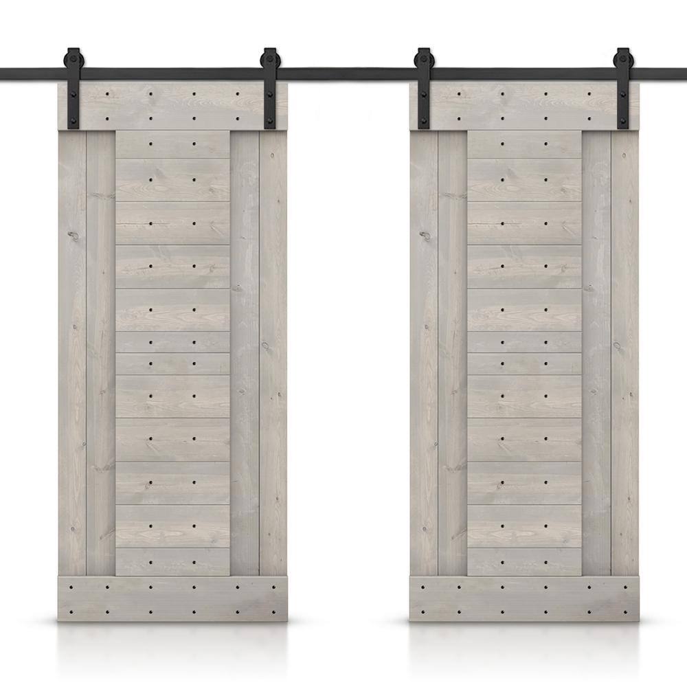 Reviews for CALHOME 72 in. x 84 in. Silver Gray Stained DIY Knotty Pine