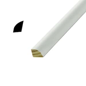 WM 129 7/16 in. x 11/16 in. Pine Primed Finger-Jointed Shoe Moulding