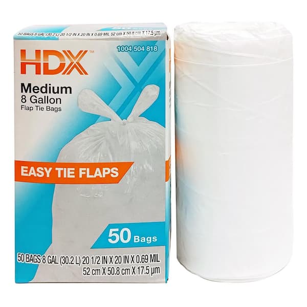 Medium Multicolour 8 Gallon Trash Bags- Extra Thick 0.96 Mil Kitchen Garbage  Bags Heay Duty Waste Can Liners For Home Bathroom And Office For Office  Buildings/shops - Temu