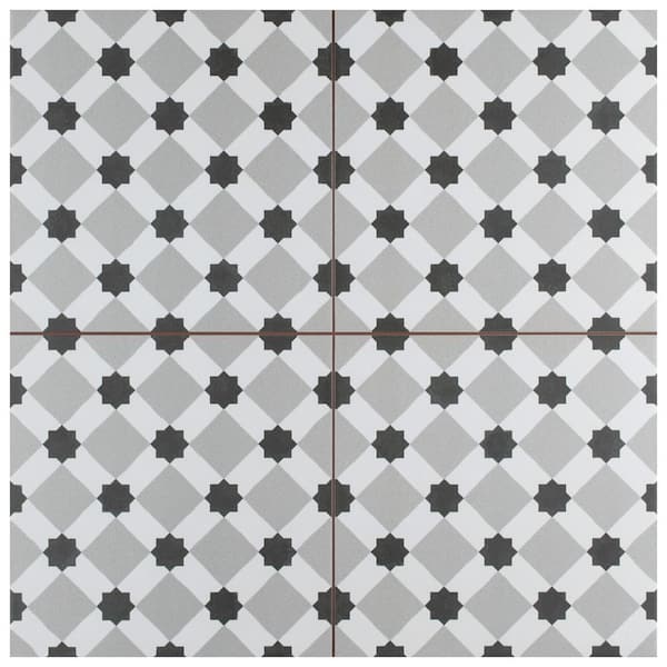 Merola Tile Henley Fog 17-5/8 in. x 17-5/8 in. Ceramic Floor and Wall Tile (10.95 sq. ft./Case)