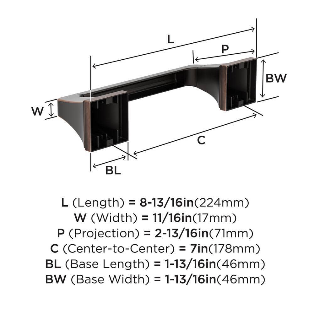 Oil-Rubbed Bronze Pivoting Double Post Toilet Paper Holder