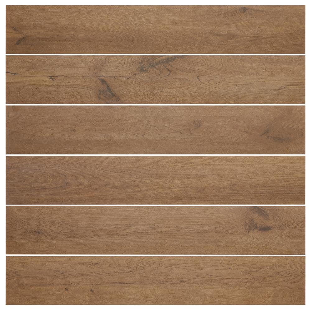 Hemlock Natural Brown Matte Large Format Porcelain Tile