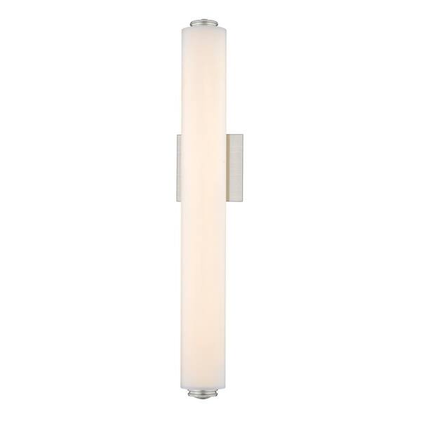 Golden Lighting Zen 30-Watt Pewter Integrated LED Bath Light