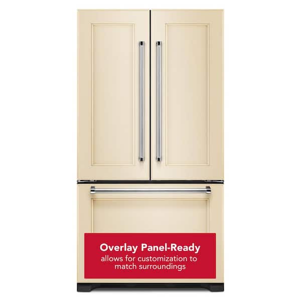 KitchenAid 21.9 cu. ft. French Door Refrigerator in Panel Ready, Counter Depth