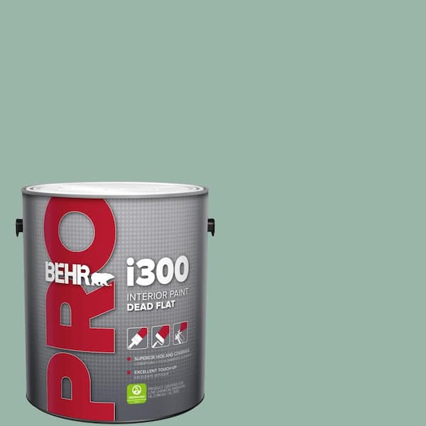1 gal. #S420-3 Nile River Dead Flat Interior Paint