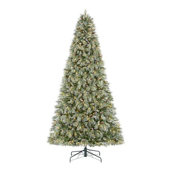 Home Accents Holiday 12 ft Sparkling Amelia Pine LED Christmas Tree