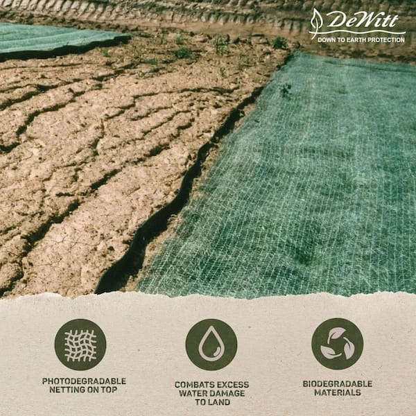 4 ft. x 112.5 ft. Curlex I Excelsior Landscape Erosion Control Blanket (2-Pack)