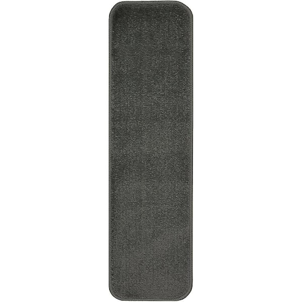 Euro Cappucino 8 in. x 30 in. Indoor Carpet Stair Treads Slip Resistant Backing (Set of 3)