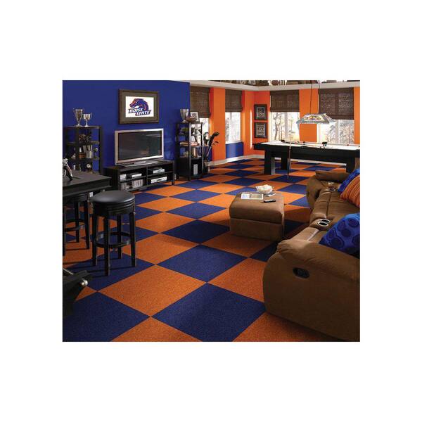 Simply Seamless Thrive Appealing Gray 24 in. x 24 in. Residential Peel and Stick Carpet Tile 10 (Tiles/Case)