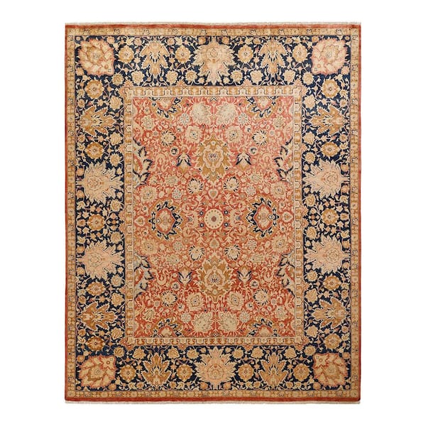Pale Brown 2' 11 x 5' Traditional Persian Chobi Design Handmade Agra Rug ft Wool 