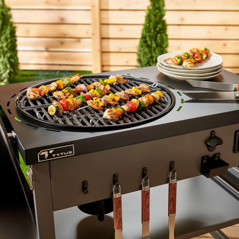 Anaheim Black Porcelain Enameled Steel Charcoal Kettle Grill