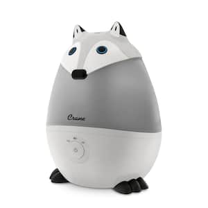 0.5 Gal. Mini Adorable Ultrasonic Cool Mist Humidifier for Small to Medium Rooms up to 250 sq. ft. -Fox