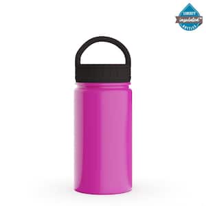 12 oz. Berry Insulated Stainless Steel Water Bottle with D-Ring Lid