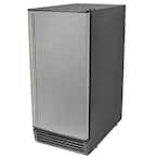 Summit Appliance 12 lb. Built-In Ice Maker in Stainless Steel BIM25