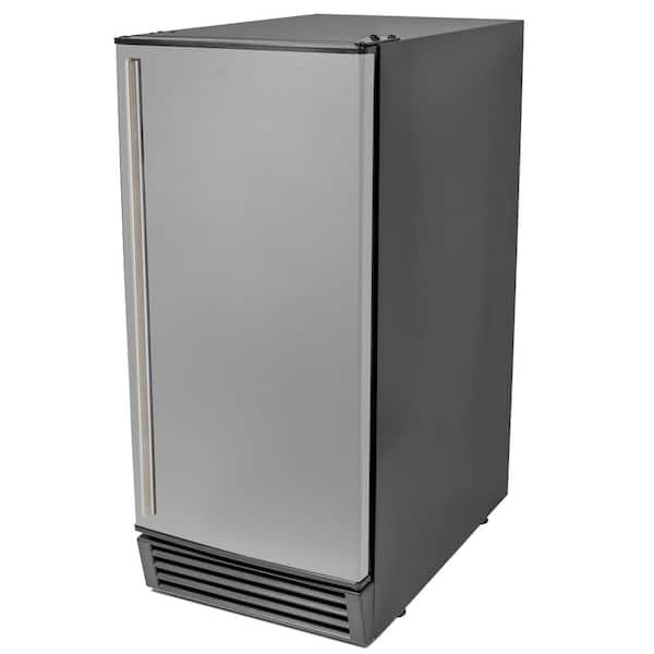 Avanti 49 lbs. Built-In or Freestanding Ice Maker in Stainless Steel