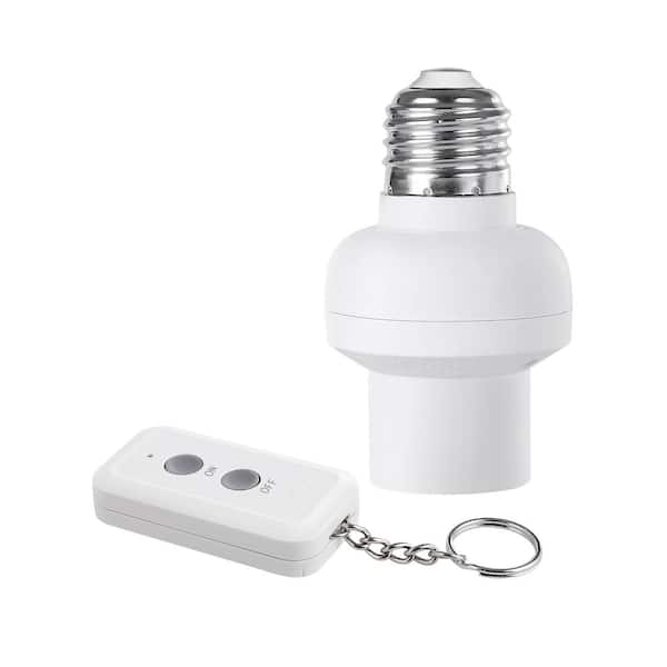 remote control light bulb socket home depot