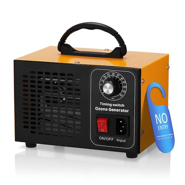 1615 sq. ft. Commercia Ozone Machine HEPA-Type Ozone Generator Odor Remover High Capacity in Oranges/Peaches