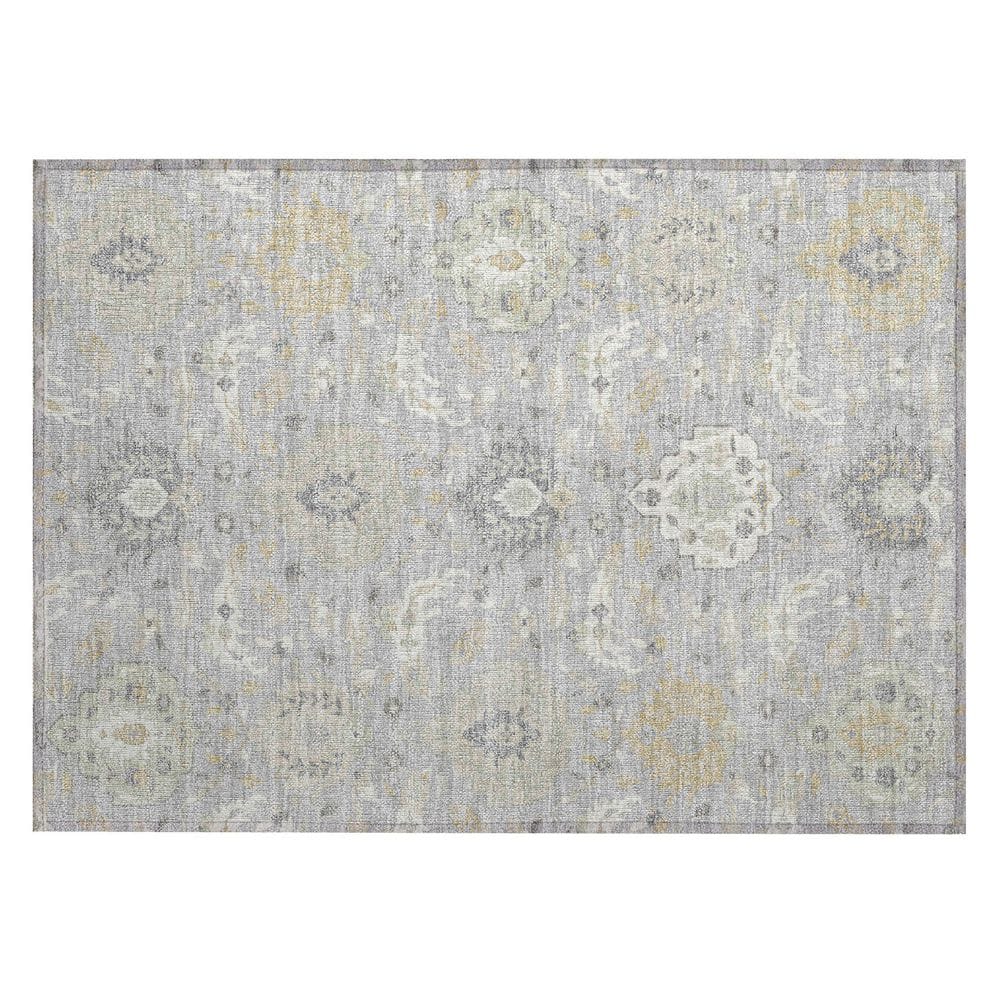 Chantille Machine Washable Indoor/Outdoor Abstract ACN1026 Gray 1 ft. 8 in. x 2 ft. 6 in. Area Rug price history on PriceWatchPro