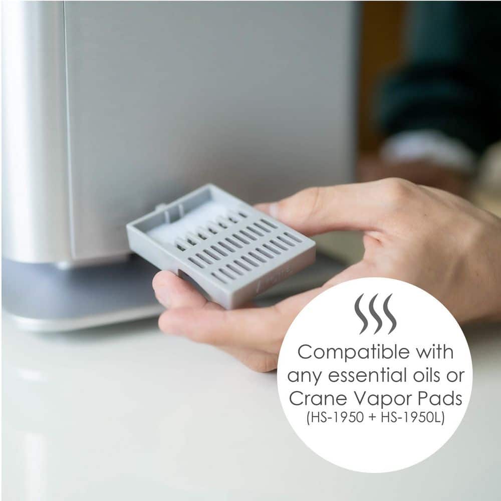 Crane 1.3 Gallon Warm and Cool Mist Humidifier with Remote