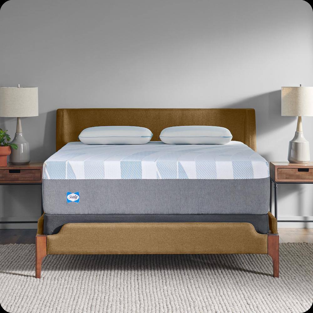 Twin 14" Gray Gel Memory Foam Adjustable Bed