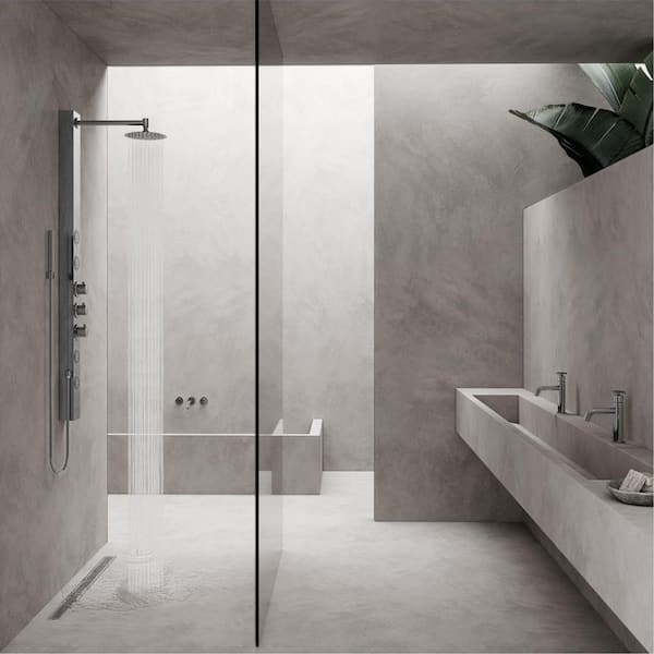 VIGO Elan 36 in. Linear Shower Drain in Chrome VG07003CH - The