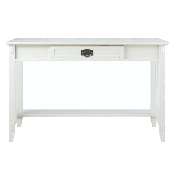Home Decorators Collection Artisan White Desk with Storage