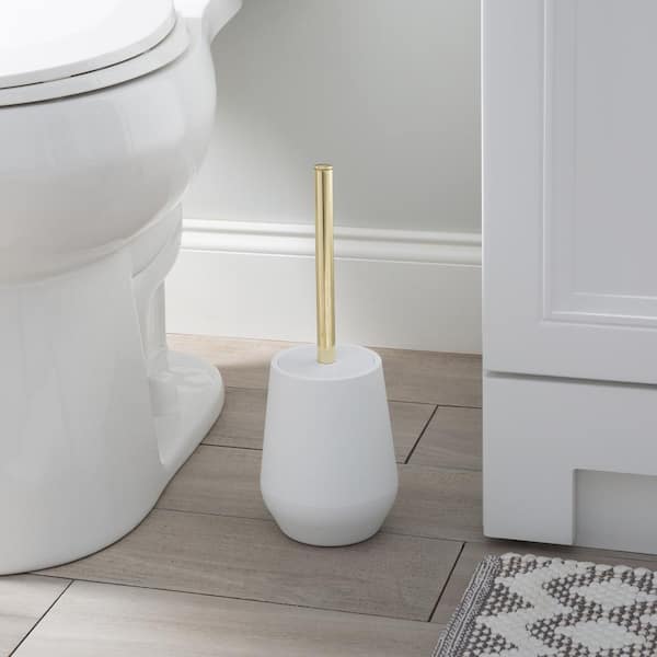 Bath Bliss Plastic Toilet Brush And Holder & Reviews