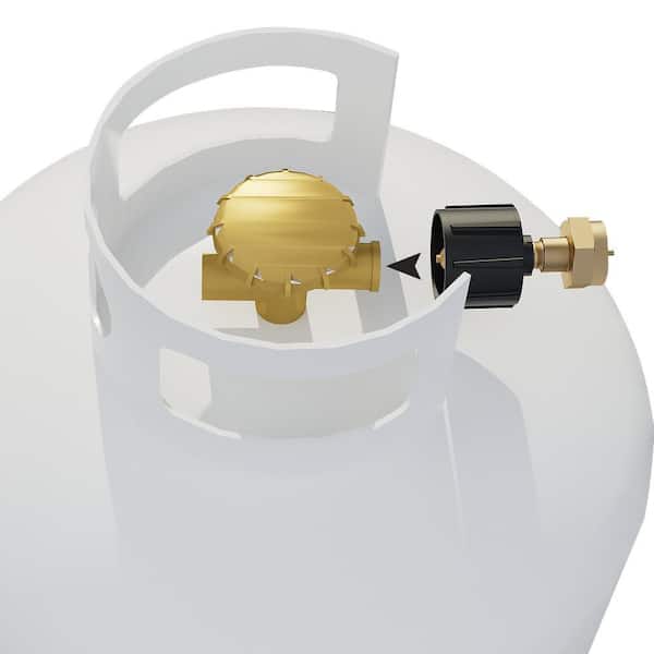 Adaptateur De Recharge Pour Bouteille De Propane 1 Lb - Raccord Laiton - Kit Outil Barbecue