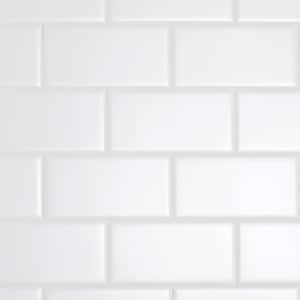 Restore Bright White 3 in. x 6 in. Ceramic Modular Wall Tile (375 sq. ft. / pallet)