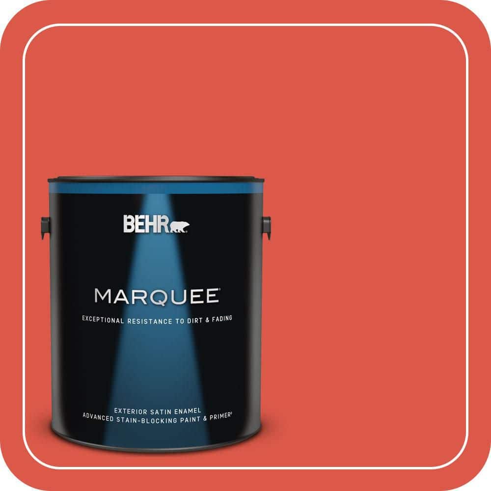 1 gal. #180B-6 Fiery Red Satin Enamel Exterior Paint & Primer price history on PriceWatchPro