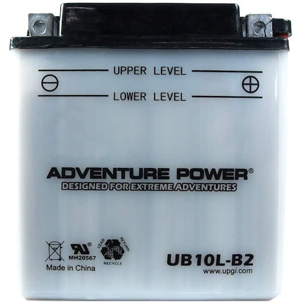 UPG Conventional Wet Pack 12-Volt 11 Ah Capacity D Terminal Battery