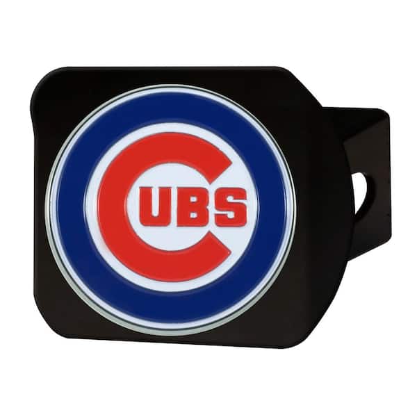FANMATS MLB - Chicago Cubs Color Hitch Cover in Black