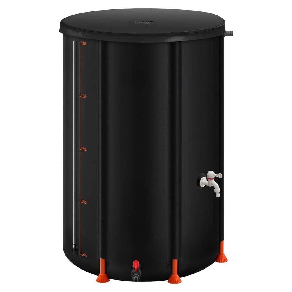 100 Gal. Black PVC Collapsible Rain Barrel with Spigot & Overflow Kit, 1-Pack price history on PriceWatchPro