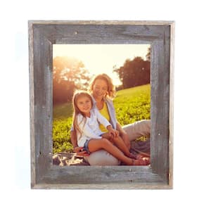 Rustic Farmhouse Artisan 5 in. x 7 in. Espresso Reclaimed Picture Frame