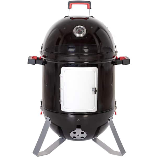 Electric Smoker No Charcoal Propane Built-in Temperature Gauge