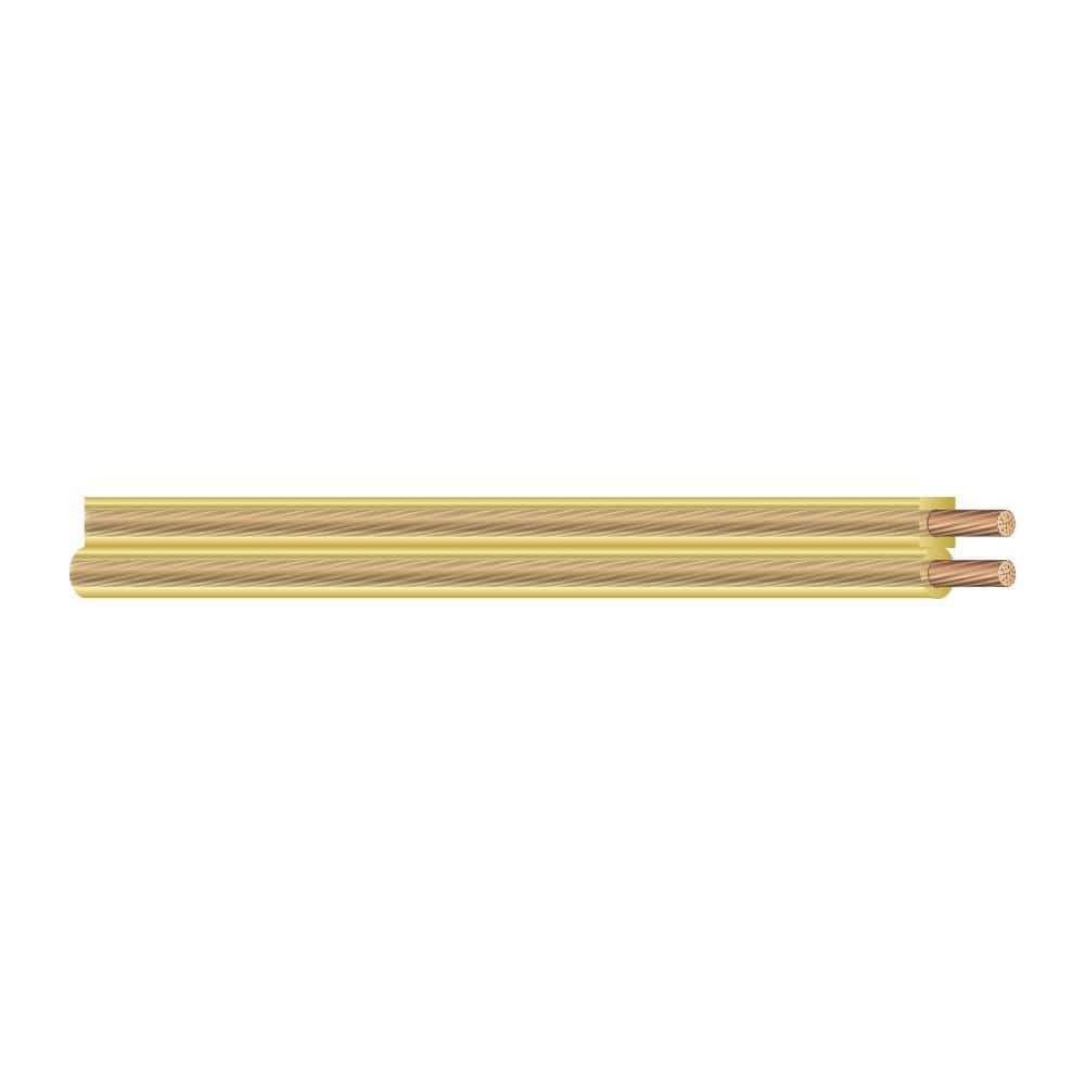25 ft Gold PVC Stranded Lamp Cord