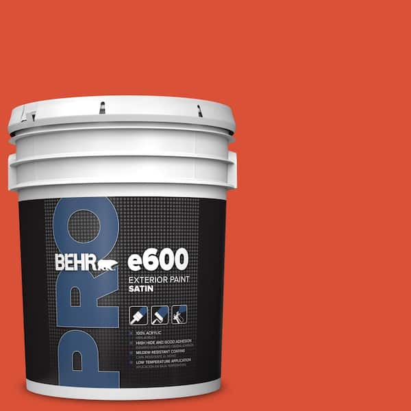 BEHR PRO 5 gal. #190B-7 Fire Island Satin Exterior Paint
