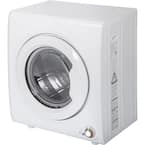 2.65 cu.ft Compact Laundry Electric Dryer in White