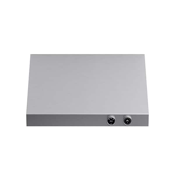 Biagio 30 in. 600 CFM Ducted Wall Mounted Range Hood in Stainless Steel