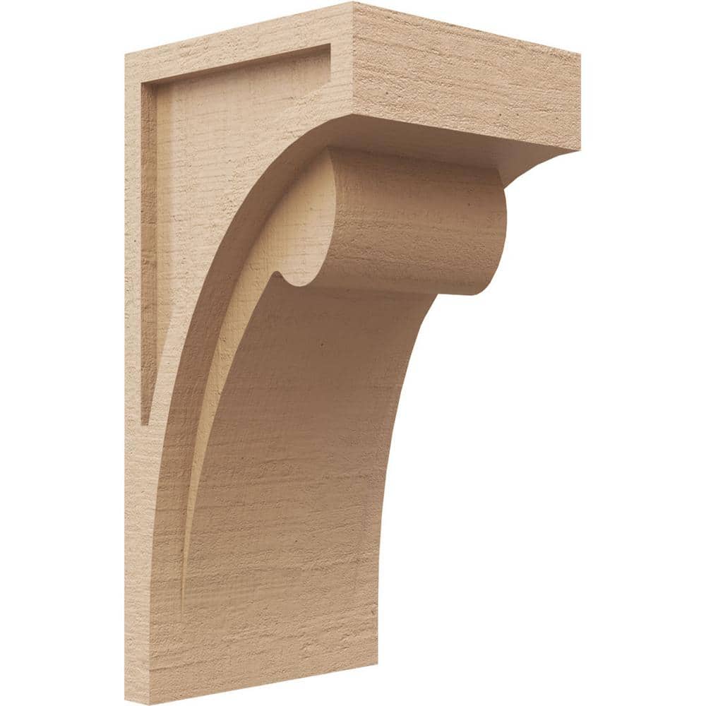 8 in. x 16 in. x 8 in. Wide Viola Rough Cedar Woodgrain TimberThane Corbel, Primed Tan price history on PriceWatchPro