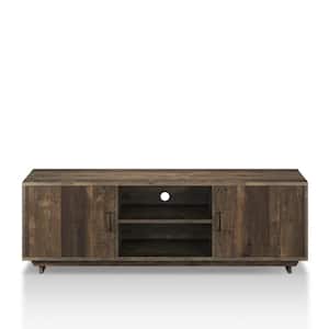 Cheney 63 in. Reclaimed Oak TV Stand Fits TVs Up to 70 in. with Storage Doors