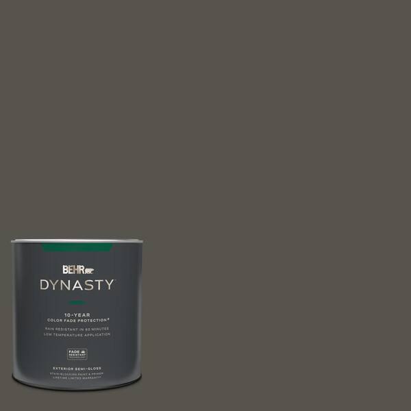 BEHR DYNASTY 1 qt. 790D7 Black Bean SemiGloss Enamel Exterior Stain