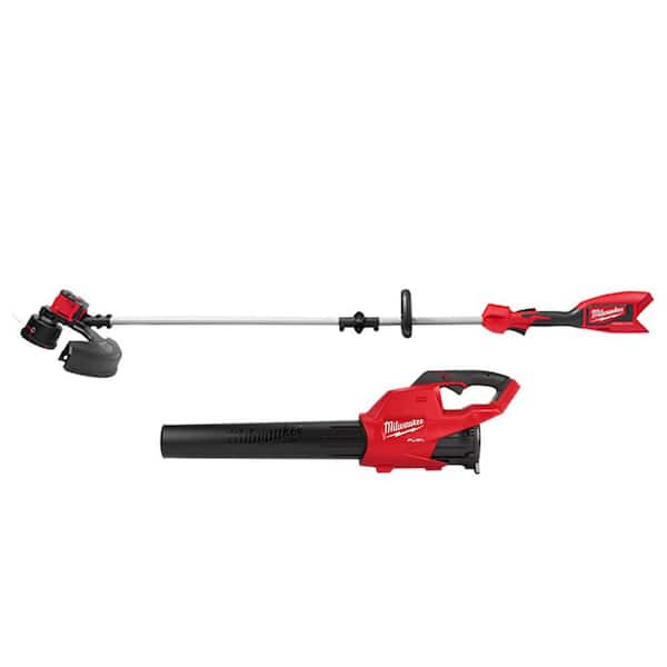 Milwaukee string 2024 trimmer blower combo