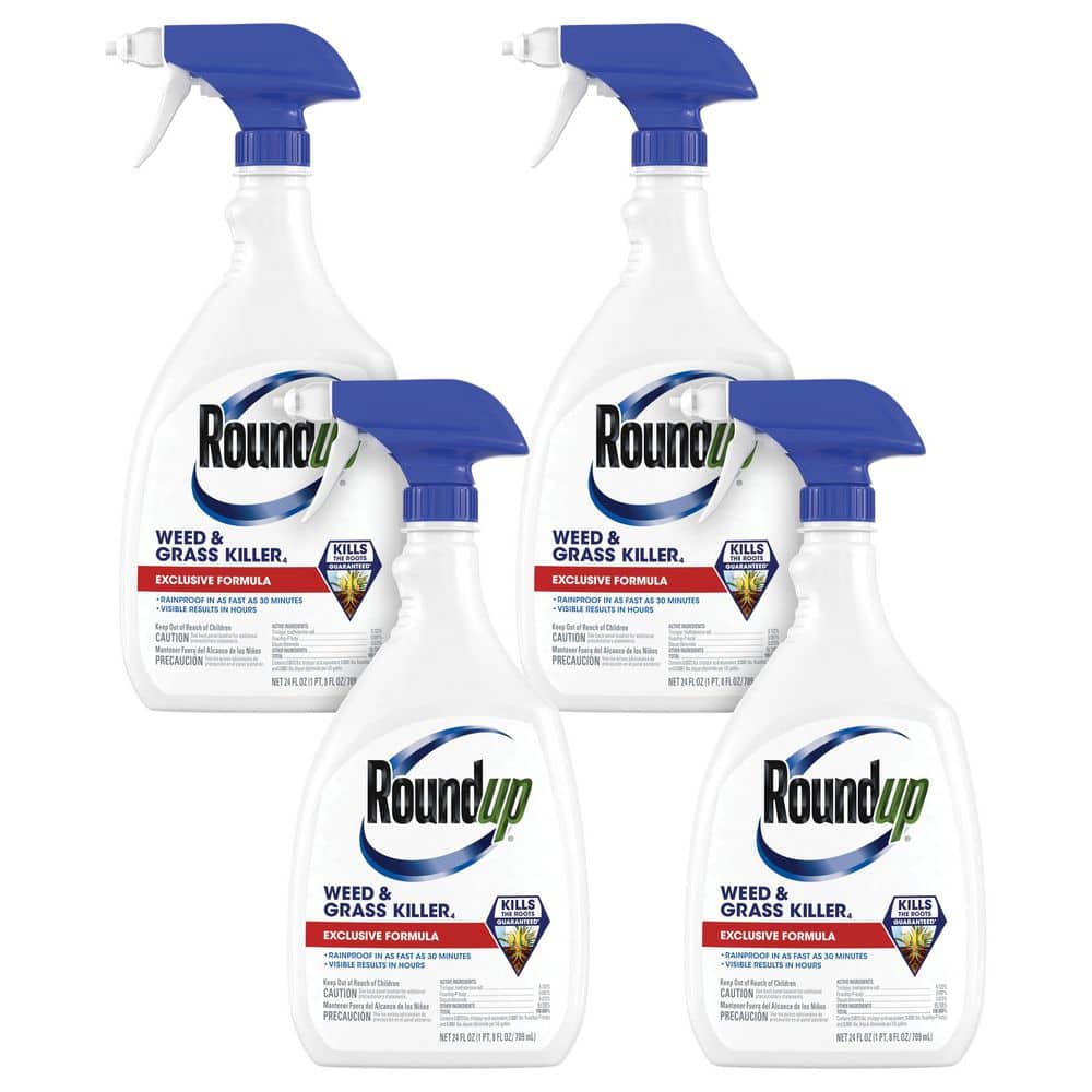 Weed and Grass Killer4, 24 fl. oz. Use In and Around Flower Beds, Trees, and Driveways (4-Pack) price history on PriceWatchPro
