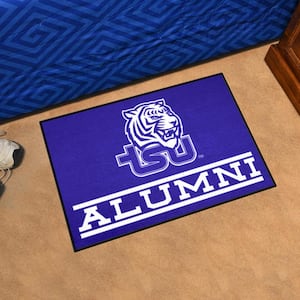 Tennessee State Alumni Blue 1.5 ft. x 2.5 ft. Starter Area Rug