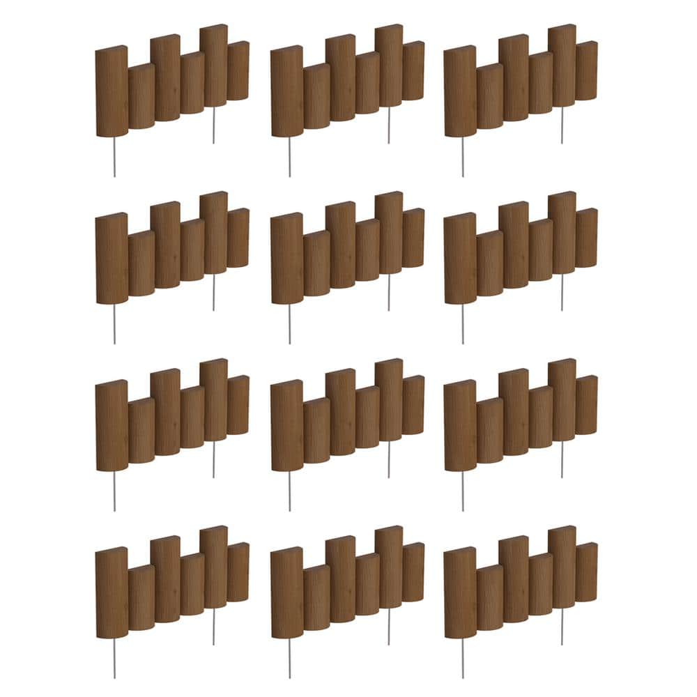 18 in. L x 1.5 in. W Half Log Edging (12-Pack) price history on PriceWatchPro