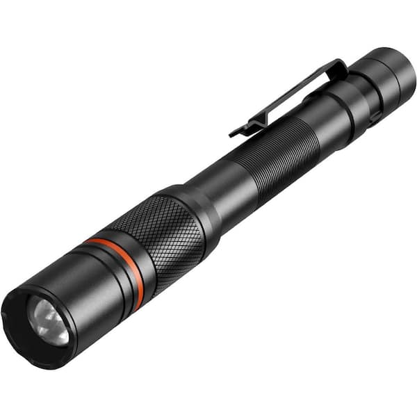 Lukyamzn Pen Light Pocket Screen Flashlight with Clip 5 Modes 450 Lumens Mini Rechargeable Focusing IPX4 Waterproof