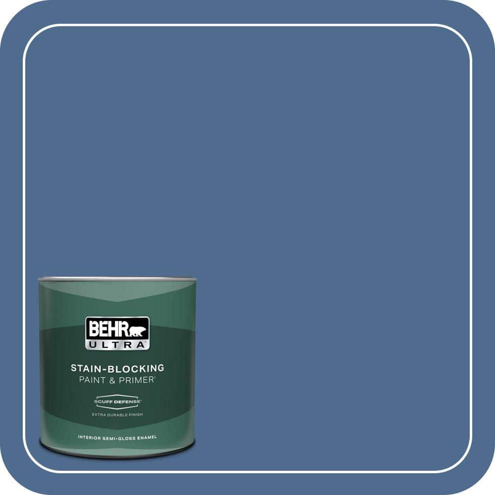 1 qt. #590D-6 Wickford Bay Extra Durable Semi-Gloss Enamel Interior Paint & Primer price history on PriceWatchPro