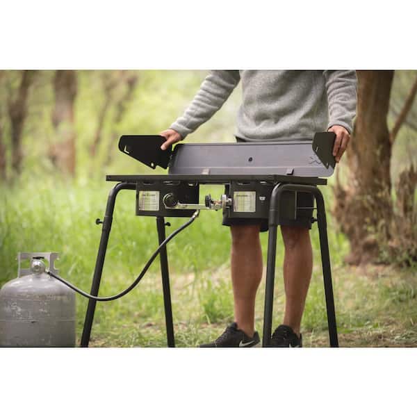 King Kooker Propane Low Pressure Double Burner Camp Stove with Control  Knobs and Stainless Steel Griddle at Tractor Supply Co.
