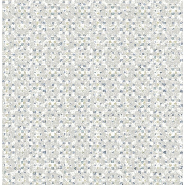A-Street Prints Tia Blue Texture Paper Strippable Roll (Covers 56.4 sq. ft.)